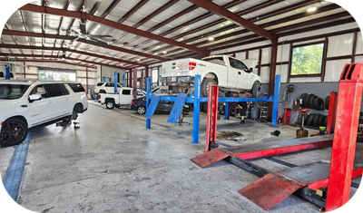 Auto repair shop location